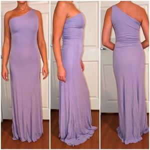 Bridesmaid simple maxi dress size 4
